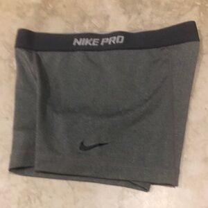 Nike Pro Dri-Fit Shorts Activewear Workout Gym CrossFit Running Gray Small